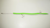 Barracuda Tube Lure 2-Pack Green - Double Treble, Double Weighted